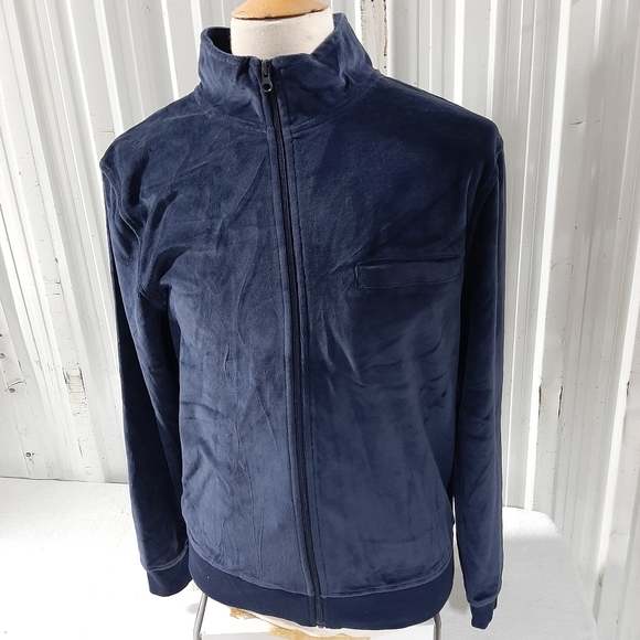 Man's velour jacket - Picture 3 of 7